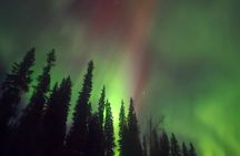Northern lights by fire