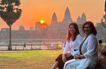 ONE FULL DAY-Tours, Beautiful SUNRISE at ANGKOR WAT Temple