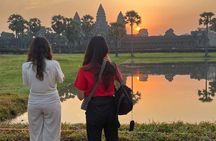 ONE FULL DAY-Tours, Beautiful SUNRISE at ANGKOR WAT Temple