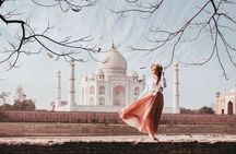 Same Day Taj Mahal, Fort & Baby Taj Tour from Delhi by Car