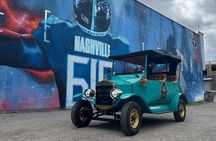 Nashville Model T Golf Cart Murals and Instagram Photo Tour
