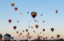 Teotihuacan Hot Air Balloon and Grotto Transportation and Breakfast