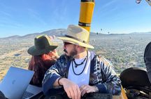 Teotihuacan Hot Air Balloon and Grotto Transportation and Breakfast