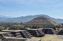 Teotihuacan Tour Breakfast and Transportation and Cave Experience