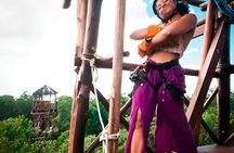 Ziplining in Cozumel Mexico – 5 Line Adventure