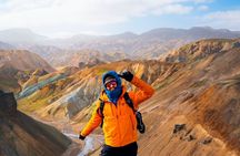 3-Day Highlands Hike: Landmannalaugar, Emerald Ridge & Háifoss