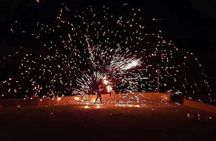 Marrakech Agafay Desert Sunset Camel Ride Dinner Show & Transfer