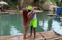 Bamboo Rafting Lime Stone Massage, Baddies Came Here Already