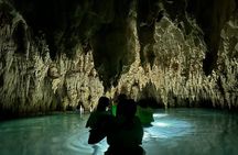 Tour to Cenotes Cavern without Crowds and MEXICAN TACOS