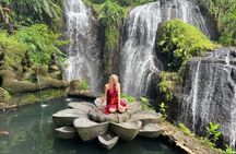 Bali Purification - Sacred Melukat Ritual at Beji Griya Waterfall