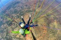 Marrakech Atlas Paragliding with Lunch Over Agaafay Desert