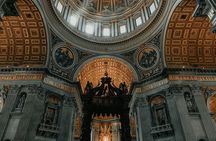 Vatican: St Peter Basilica Audio Guide With Dome climb