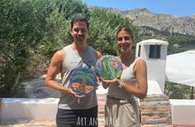 Karpathos Creative Workshop for Mosaic in the vineyard