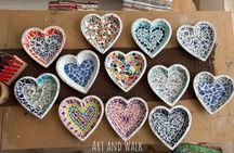 Karpathos Creative Workshop for Mosaic in the vineyard