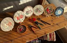 Karpathos Creative Workshop for Mosaic in the vineyard