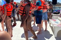 Cabo San Lucas Boat Tour with Snorkeling, Open Bar, and Lunch