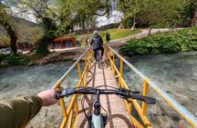 Sarandë Blue Eye E Bike Tour with Guide Kayak Optional