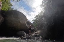 Hiking trail : Waterfall in the Sierra Madre Occidental