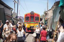 Bangkok Premium Maeklong and Floating Market Tour 9 pax