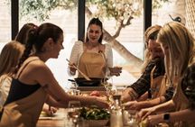 Athens Market Tour and Cooking Class in a Beautiful Garden