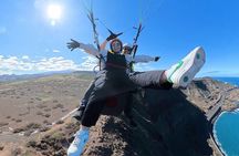 Gran Canaria Paragliding hands on experience with pilot