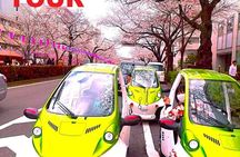 Official Tokyo Shibuya : KIMONO Dressed EV-Go Kart Activity Tour