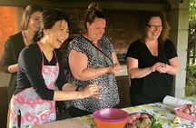 Amalfi Coast Views Pizza or Pasta Class in a Salerno Olive Grove