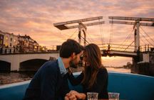 Private Marriage Proposal Canal Cruise Amsterdam w Bubbles/Roses
