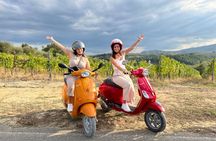 Small Group Vespa Tour Medieval Villages Lunch Wine Tasting &More