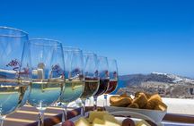 Santorini Private Luxury COMBO Catamaran Cruise and Island Tour