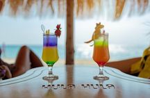 Hula Hula Island with Glass Boat & Lunch from Hurghada