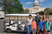DC History & Monuments Open Air Guided Small Group Cart Tour
