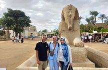 private tour Saqara+Dahshur in detail, no time waste in shopping