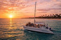 Punta Cana Sunset Party Boat with Lobster and Champagne