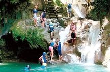 Damajagua 7 waterfalls and monkeys obeservations private van