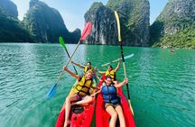 Hanoi: Ha Long Bay Day Cruise with Lunch, Cave & Kayaking