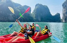 Hanoi: Ha Long Bay Day Cruise with Lunch, Cave & Kayaking