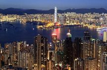 Hong Kong Tour: Sunset Peak Tram & Victoria Harbour Night Cruise