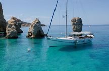 Agios Georgios Wooden Boat, Blue Lagoon ,Antiparos, Sea Caves
