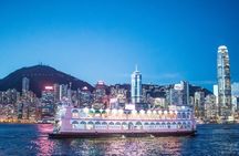 Hong Kong Tour: Sunset Peak Tram & Victoria Harbour Night Cruise