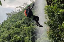 Rapelling waterfalls at Tamarind Falls-7Cascades