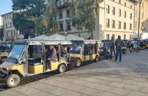 Tour via Kazimierz Quarter by Golf Cart with Schindler's Museum in Krakow