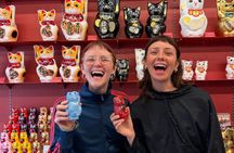 Tokyo Lucky Cat Painting Workshop at Gotokuji