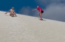 Small group 4WD Pinnacles Desert & Sand Boarding Adventure