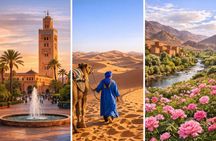 Marrakech to Fes Sahara Desert Tour & overnigyt Camp & Camel Trek