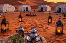 Marrakech to Fes Sahara Desert Tour & overnigyt Camp & Camel Trek