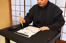 Kyoto Mindful Calligraphy Experience in a Historic Home