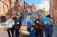Gdansk: City Tour Sightseeing LIVE/AUDIO by Golf Cart Local Guide
