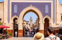 Private Fes Panoramic Tour by Car: Royal Palace, Tanneries