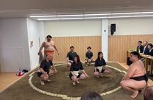 Tokyo Sumo & Food: Wear a Mawashi on a Real Clay Ring!